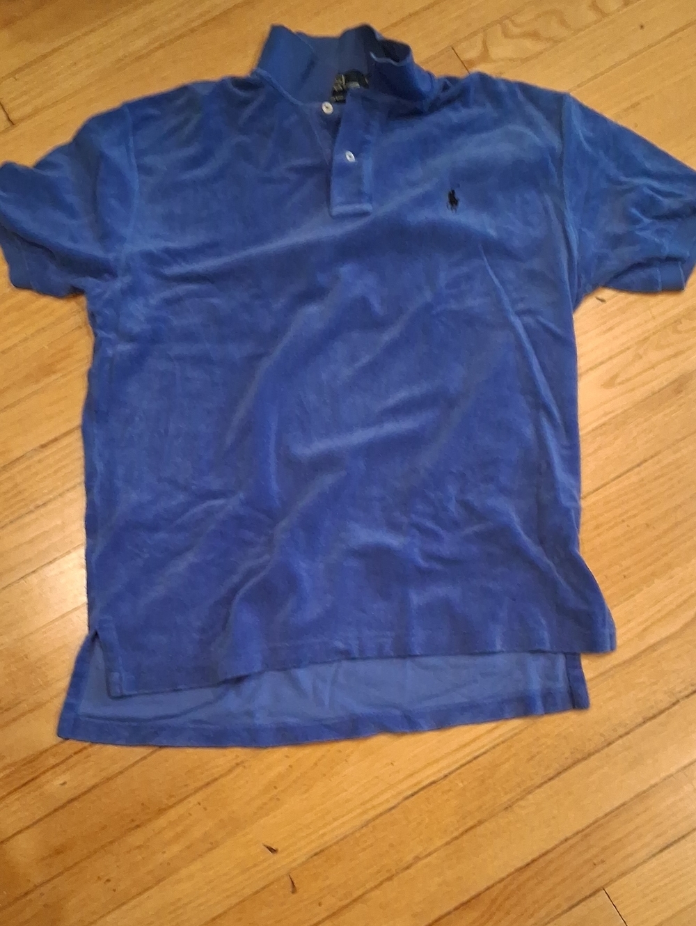 Ralph Lauren Men's Royal Blue Polo with Embroidered Pony